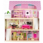 Derrson drevený domček pre bábiky Mia