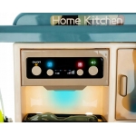 ISO 11546 Detská kuchynka XL so zvukmi a tečúcou vodou modrá