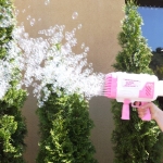 iMex Toys Bublifuková pištoľ Bazooka ružová