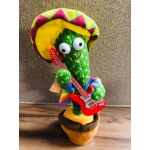 iMex Toys Tancujúci hovoriaci a spievajúci plyšový kaktus Amigos