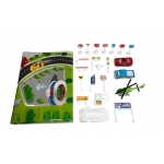 iMex Toys Viacpodlažná garáž s hracou podložkou