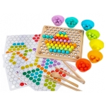 iMex Toys Montessori drevená vzdelávacia a kreatívna sada