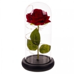 Malatec 21619 LED ruža v sklenenej váze