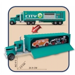 iMex Toys interaktívna garáž EXTREME 100cm 3v1, 95 kusov vr. podložky