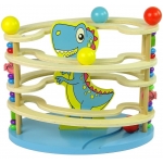 iMex Toys Drevená guličková dráha dinosaurus