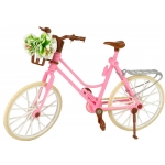 iMex Toys bábika Emily na bicykli