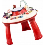 iMex Toys Interaktívny hudobný stolík pre deti červený